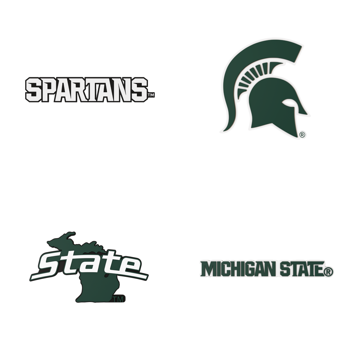 Budz | Michigan State Spartans | 4-Pack Bundle image 1